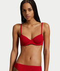 Colorful Cotton Unlined Demi Bra