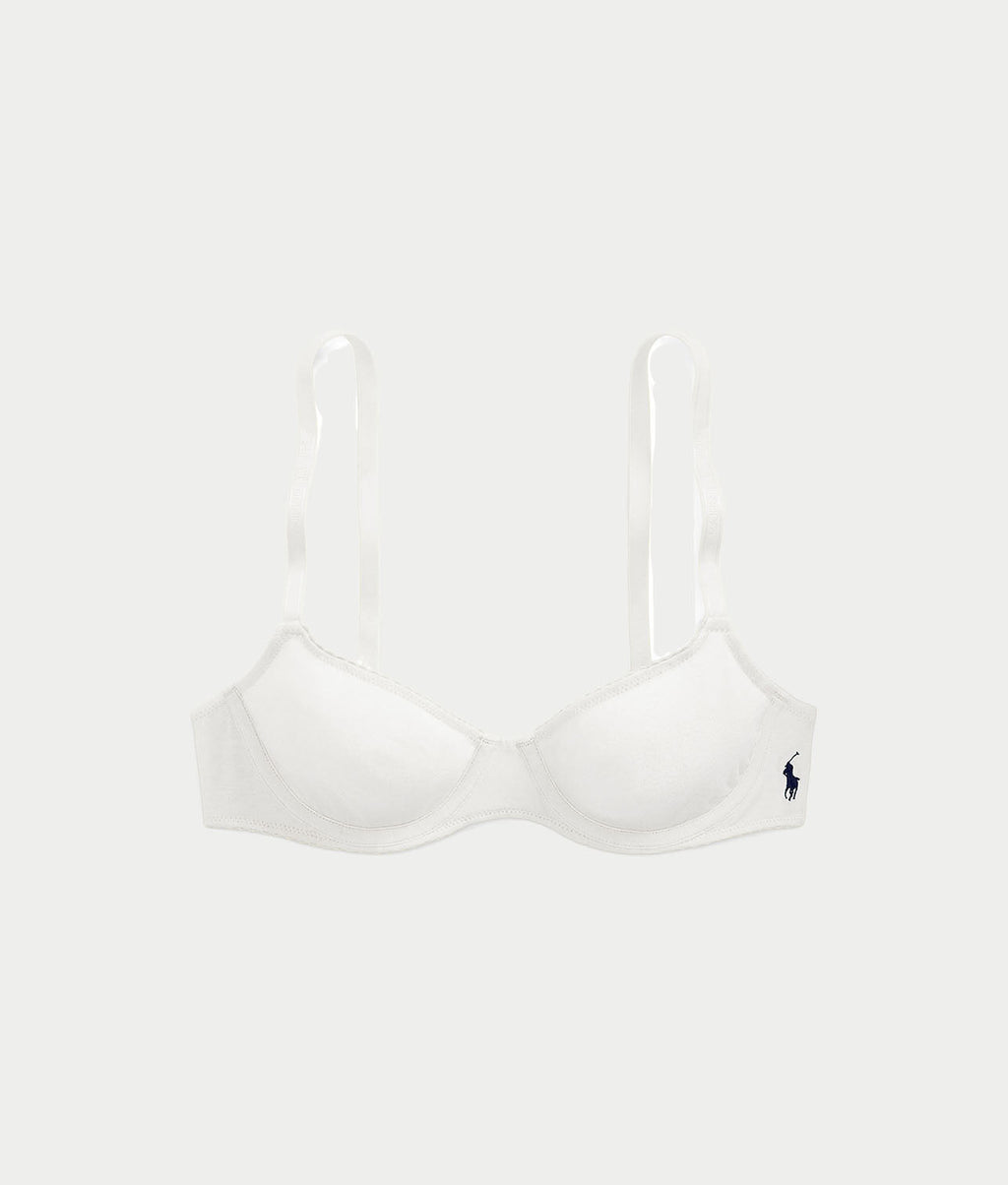 Colorful Cotton Unlined Demi Bra