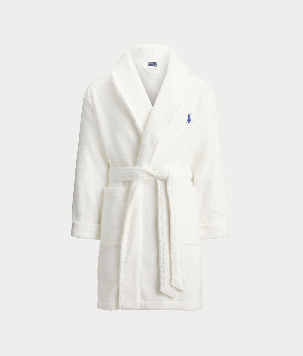 Cotton Woven Shawl Short Robe