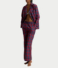 Sleep Trails Woven Plaid Pajama Set