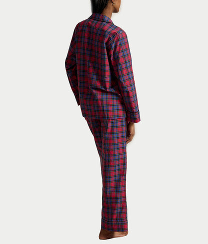 Sleep Trails Woven Plaid Pajama Set