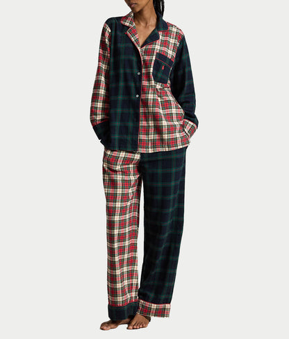 Madison Plaid Woven Pajama Set