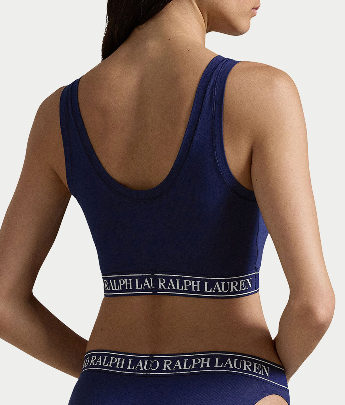 Essentials Cropped Tank Bra
