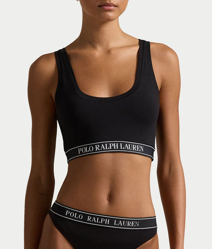 Essentials Cropped Tank Bra