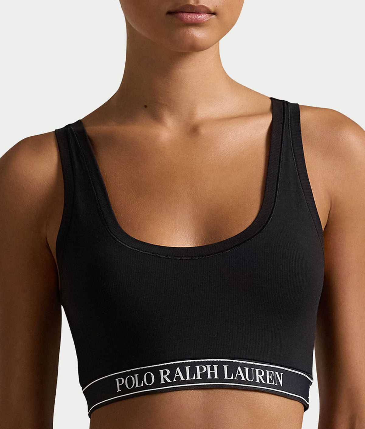 Essentials Cropped Tank Bra