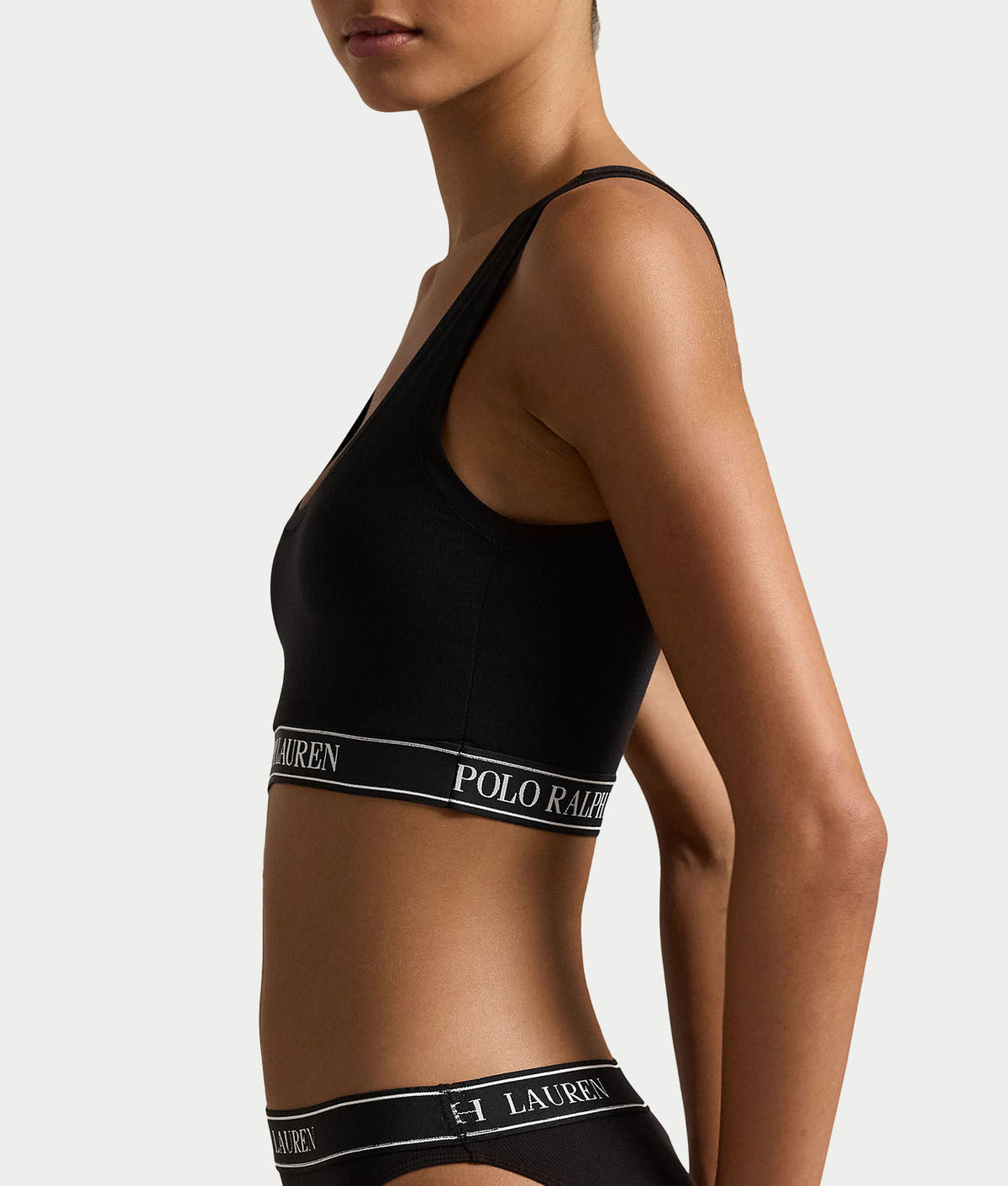 Essentials Cropped Tank Bra