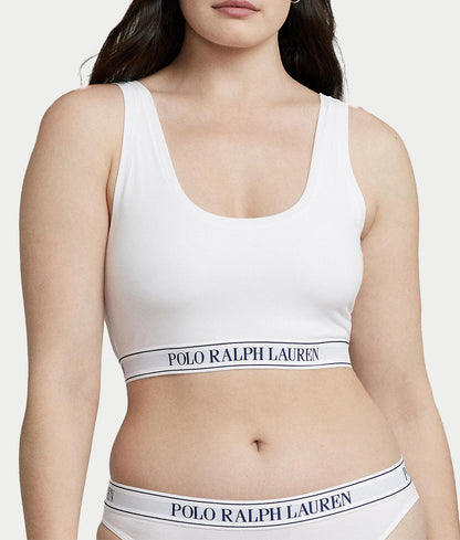 Essentials Cropped Tank Bra