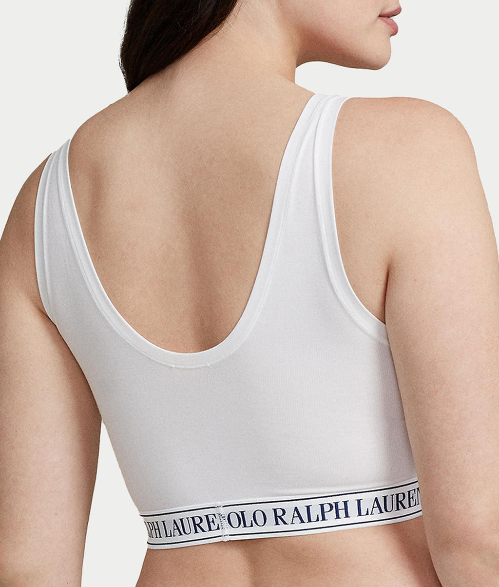 Essentials Cropped Tank Bra