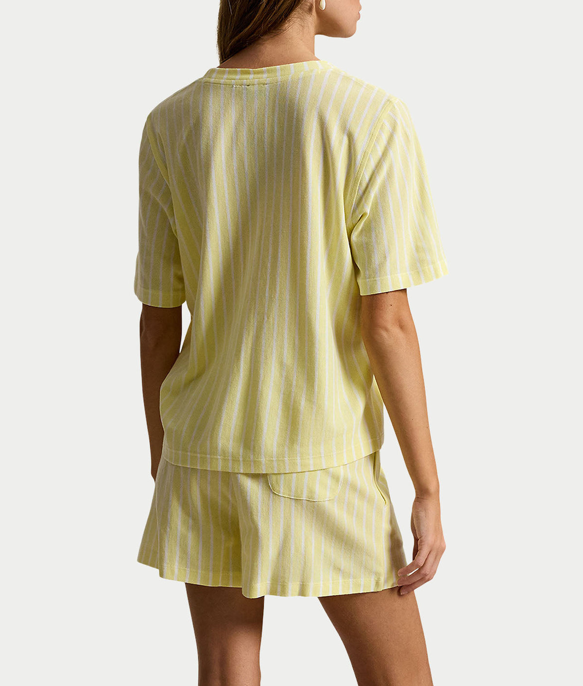 Short Sleeve Knit Short Set