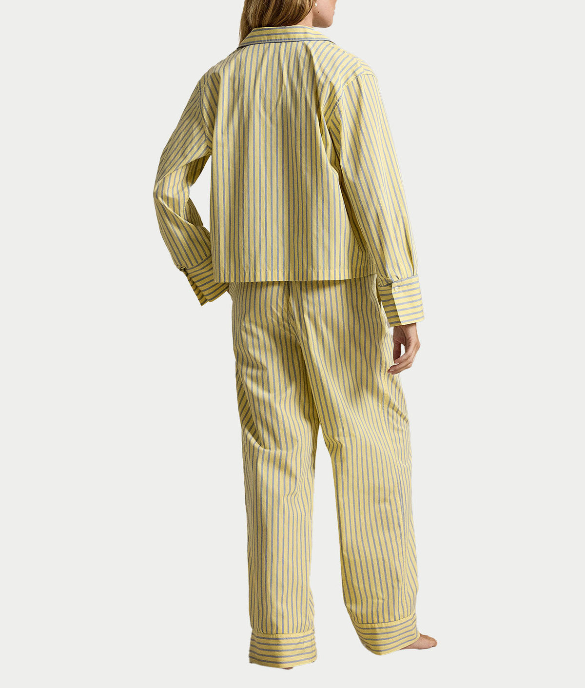 Sleep Shirting Stripes Woven Pajama Set