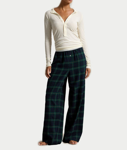 Plaid Flannel Sleep Pants