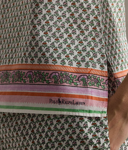 Sleep Tunic Woven Pajama Set