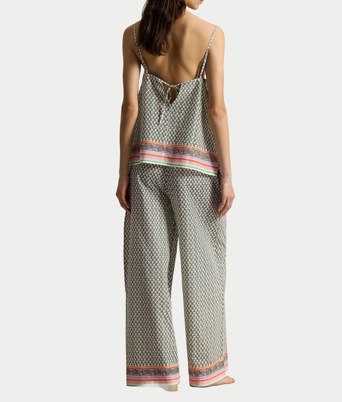 Sleep Tunic Woven Pajama Set
