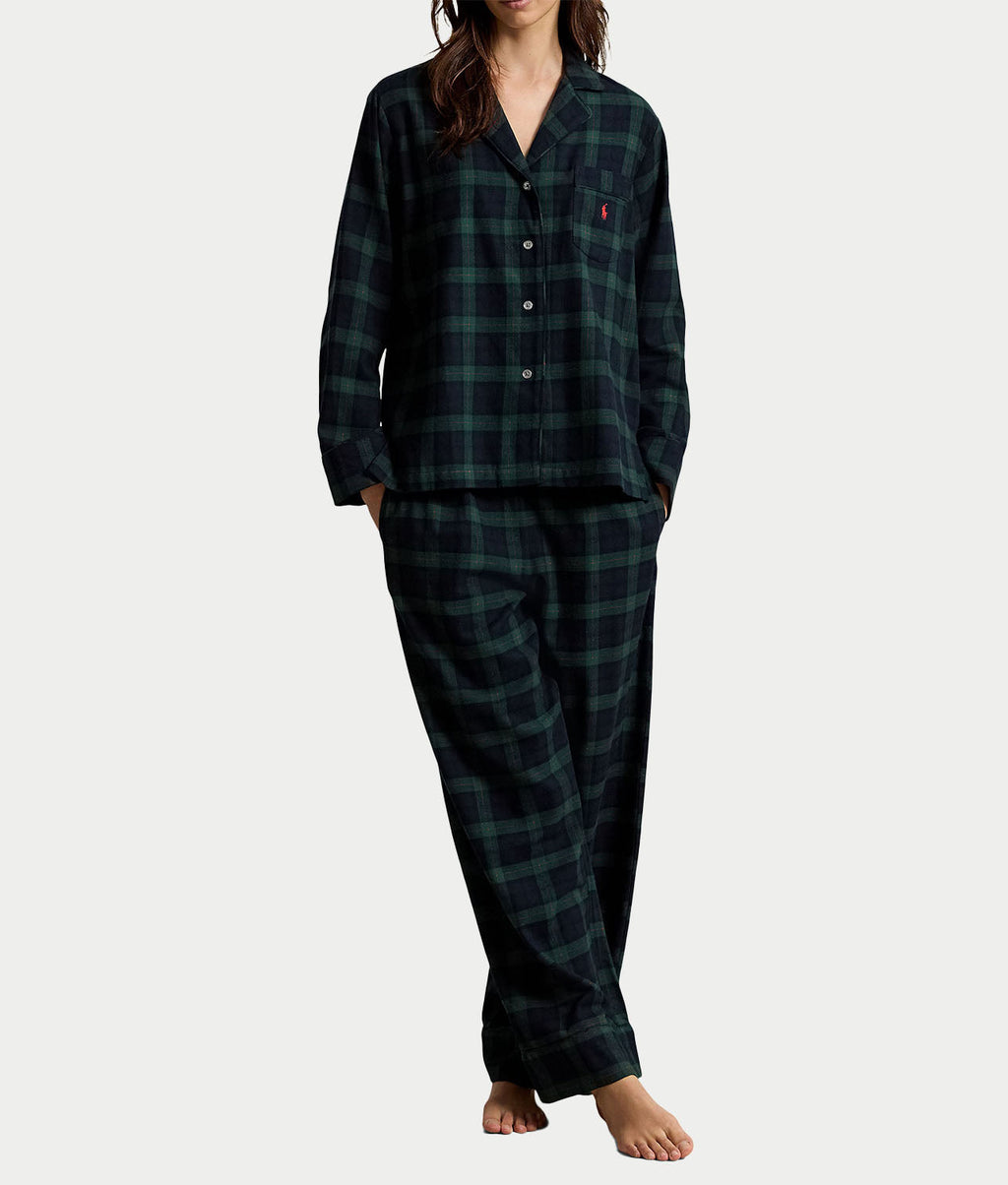 Madison Plaid Flannel Pajama Set