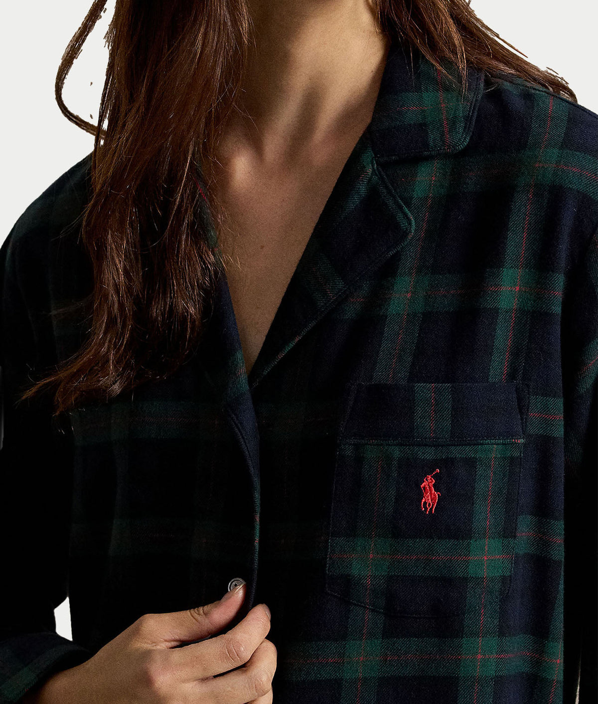 Madison Plaid Flannel Pajama Set