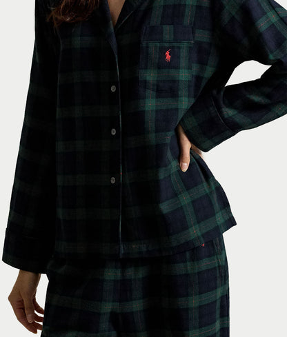 Madison Plaid Flannel Pajama Set