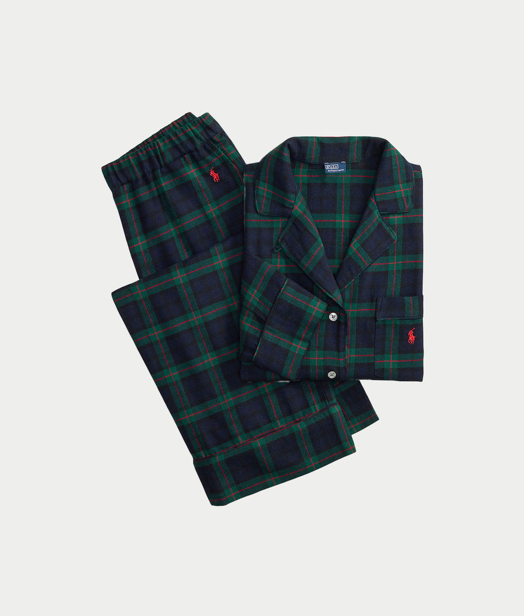 Madison Plaid Flannel Pajama Set