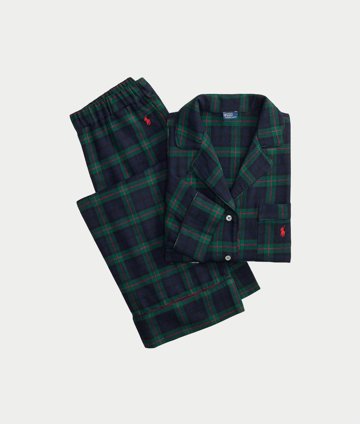Madison Plaid Flannel Pajama Set