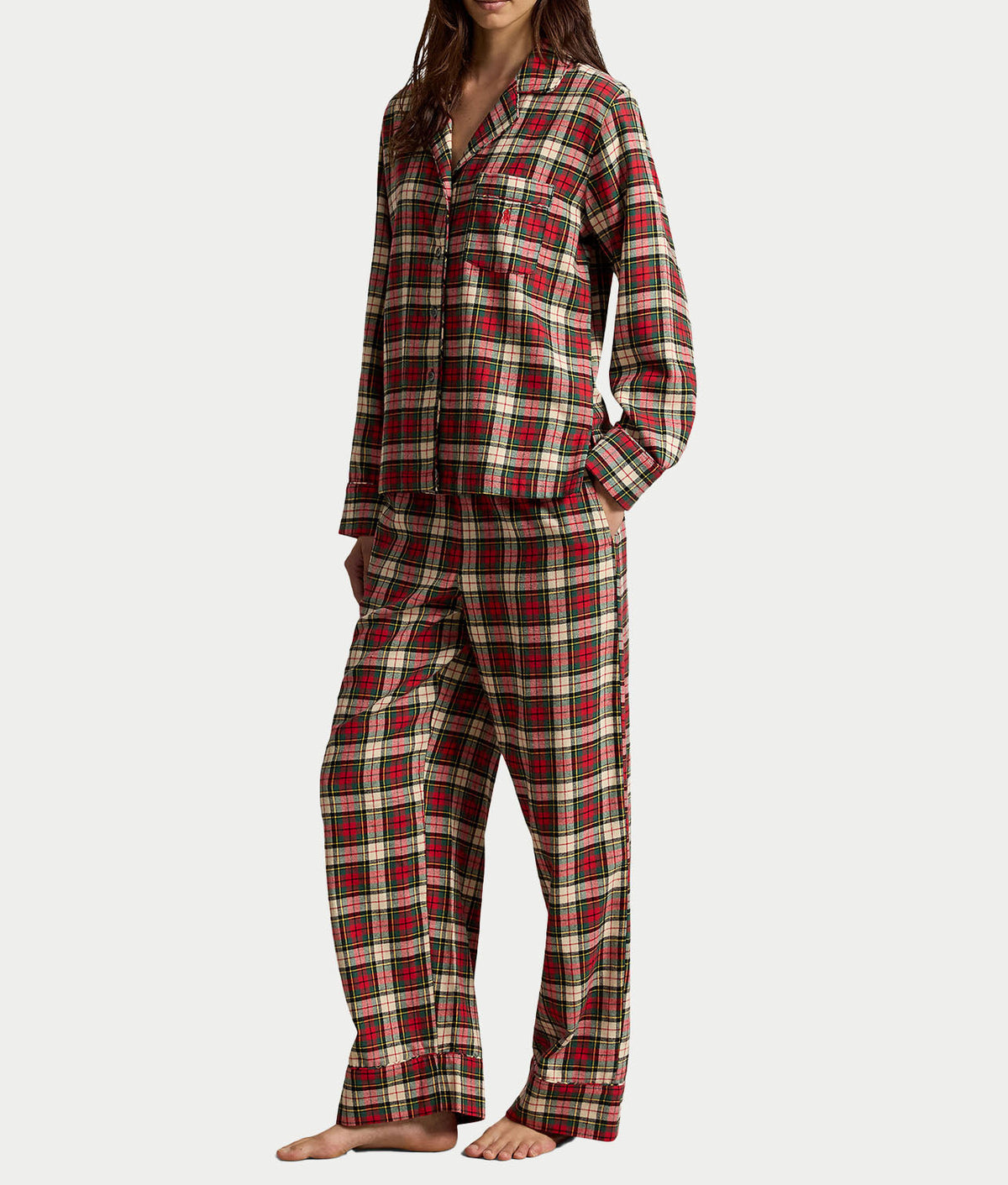 Madison Plaid Flannel Pajama Set