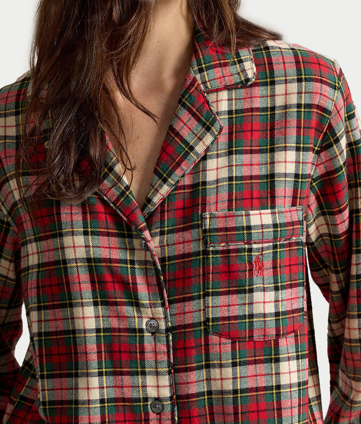 Madison Plaid Flannel Pajama Set