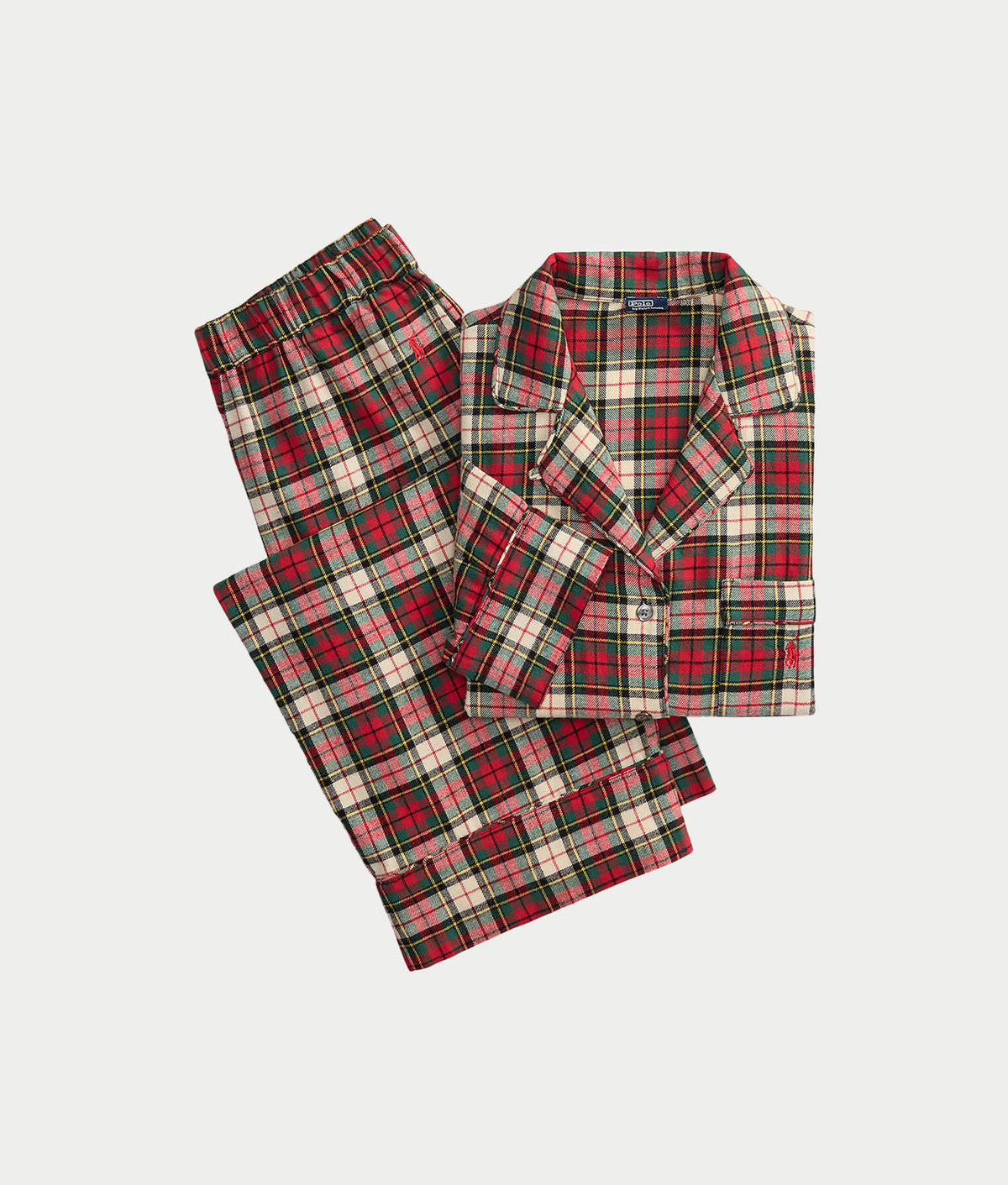 Madison Plaid Flannel Pajama Set