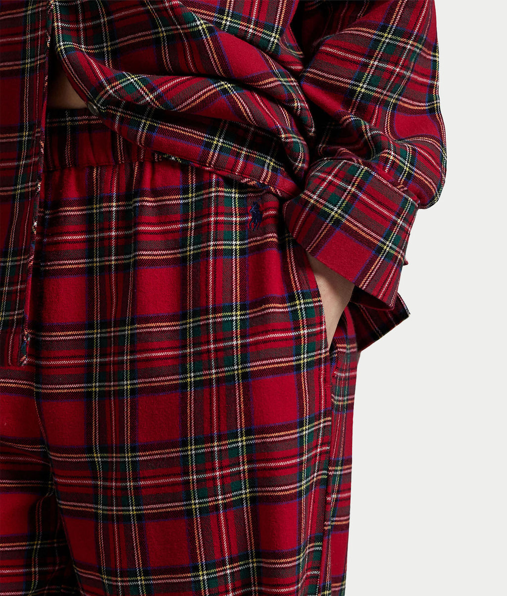 Madison Plaid Flannel Pajama Set
