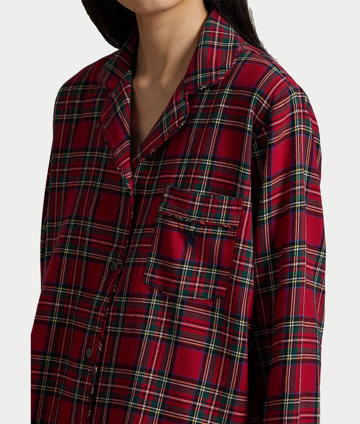 Madison Plaid Flannel Pajama Set