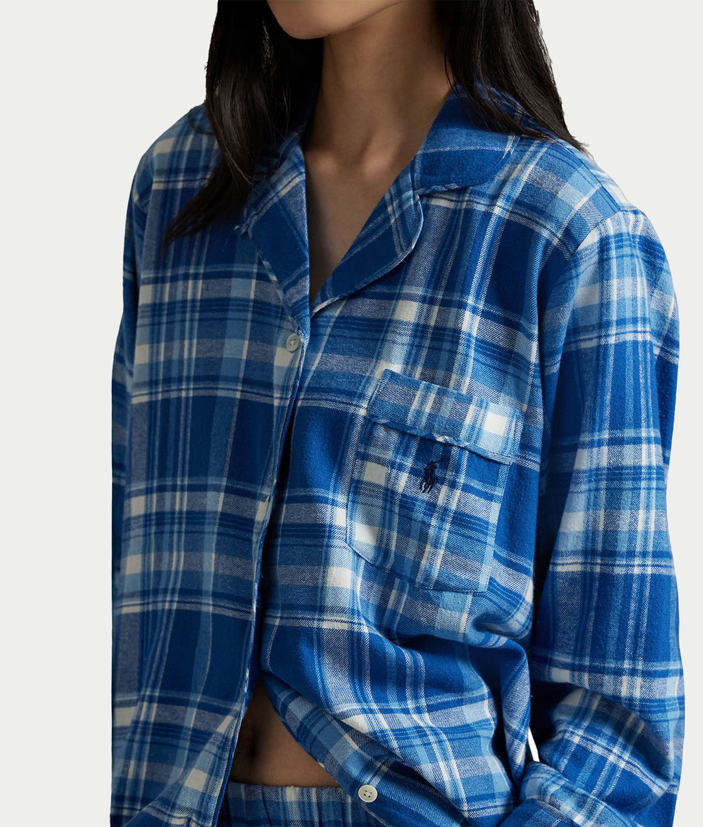 Madison Plaid Flannel Pajama Set