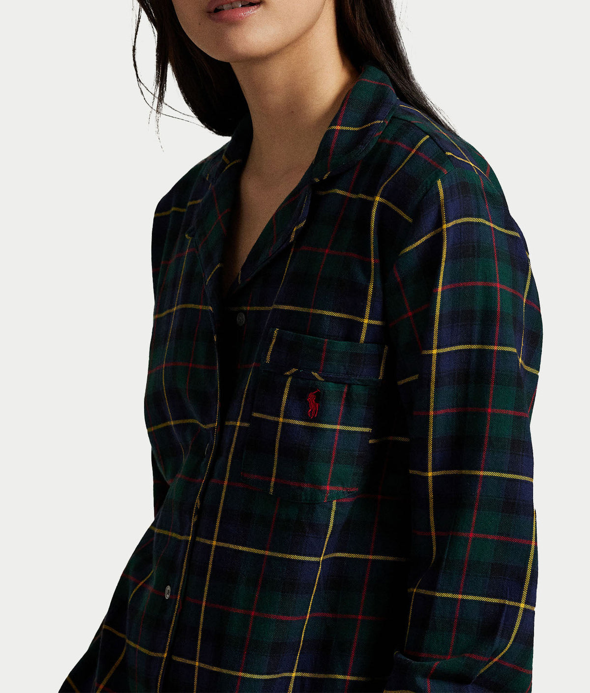 Madison Plaid Flannel Pajama Set