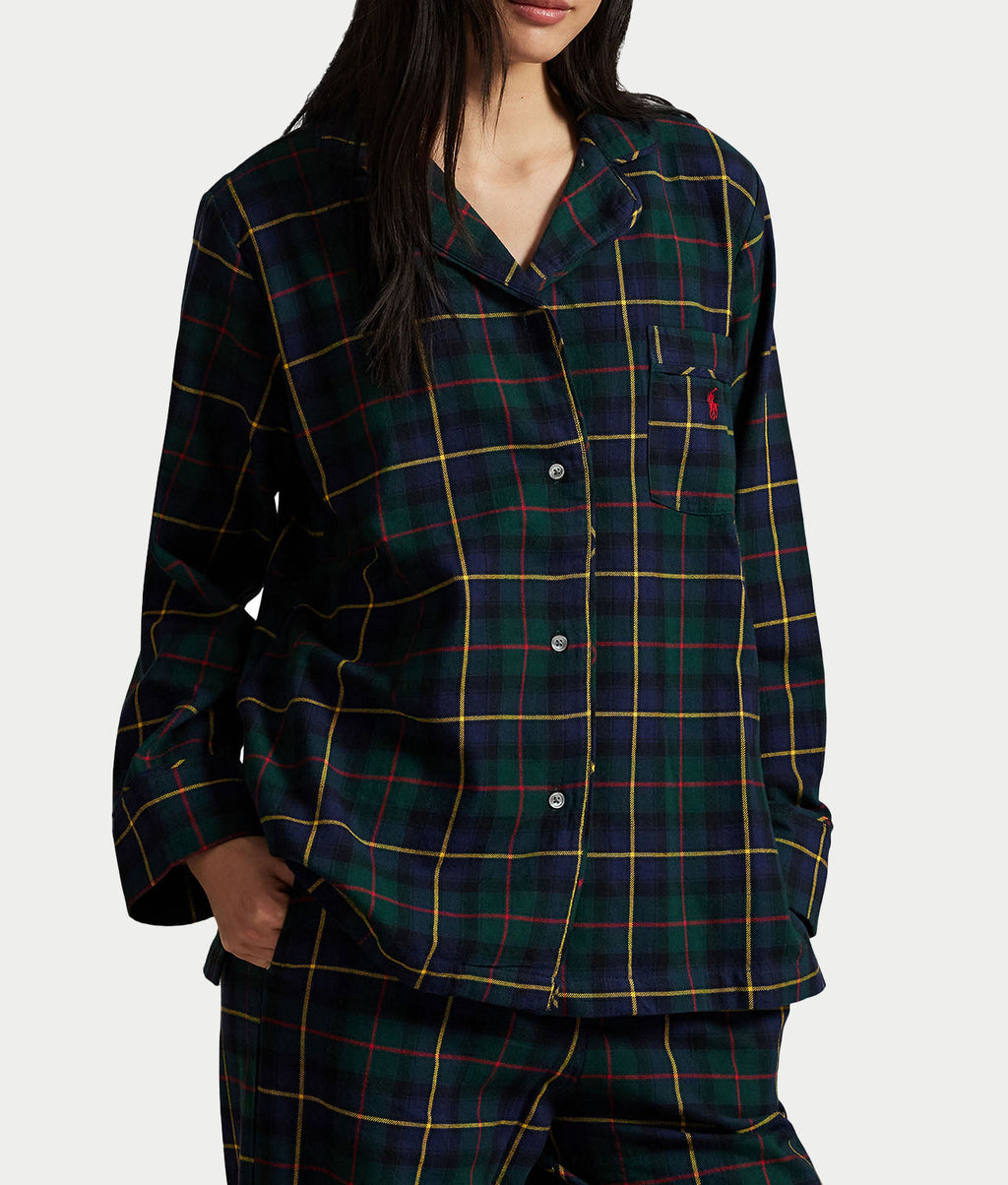 Madison Plaid Flannel Pajama Set
