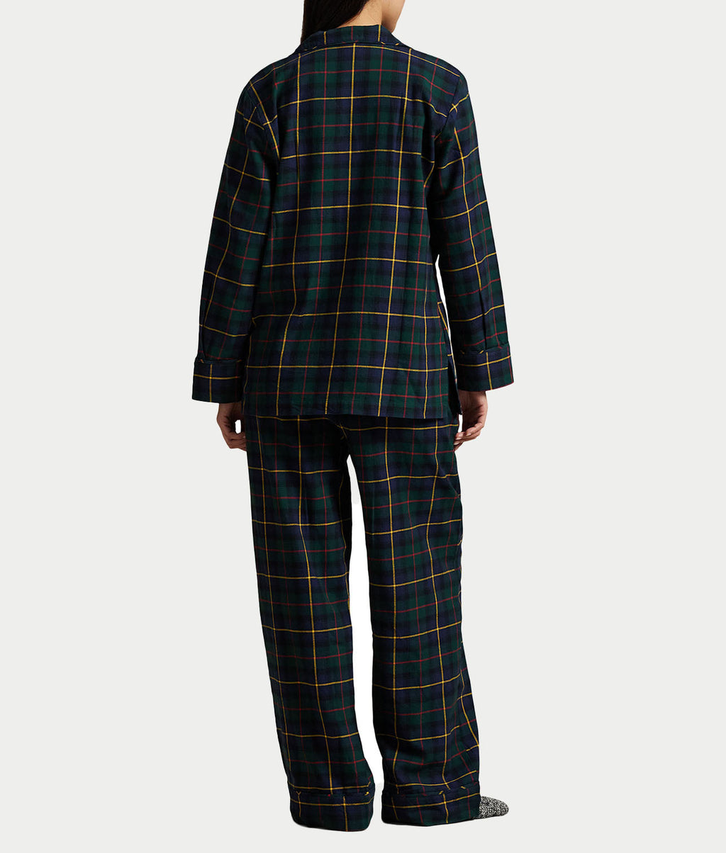 Madison Plaid Flannel Pajama Set