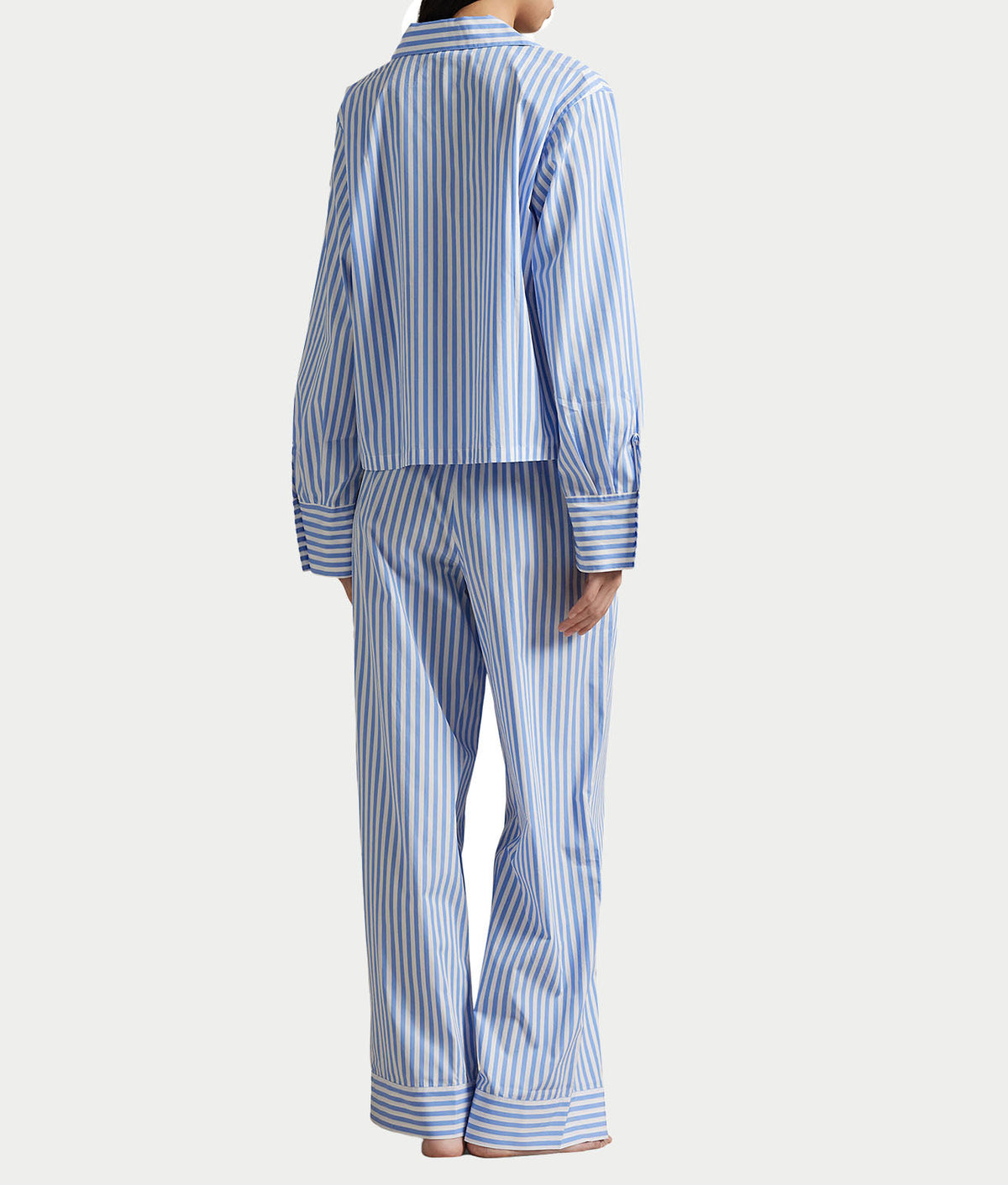Woven Stripe Pajama Set