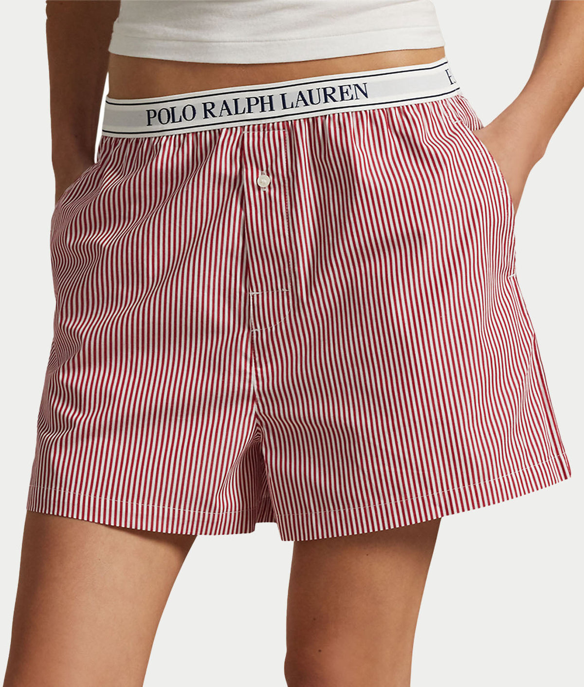 Woven Stripe Boxer