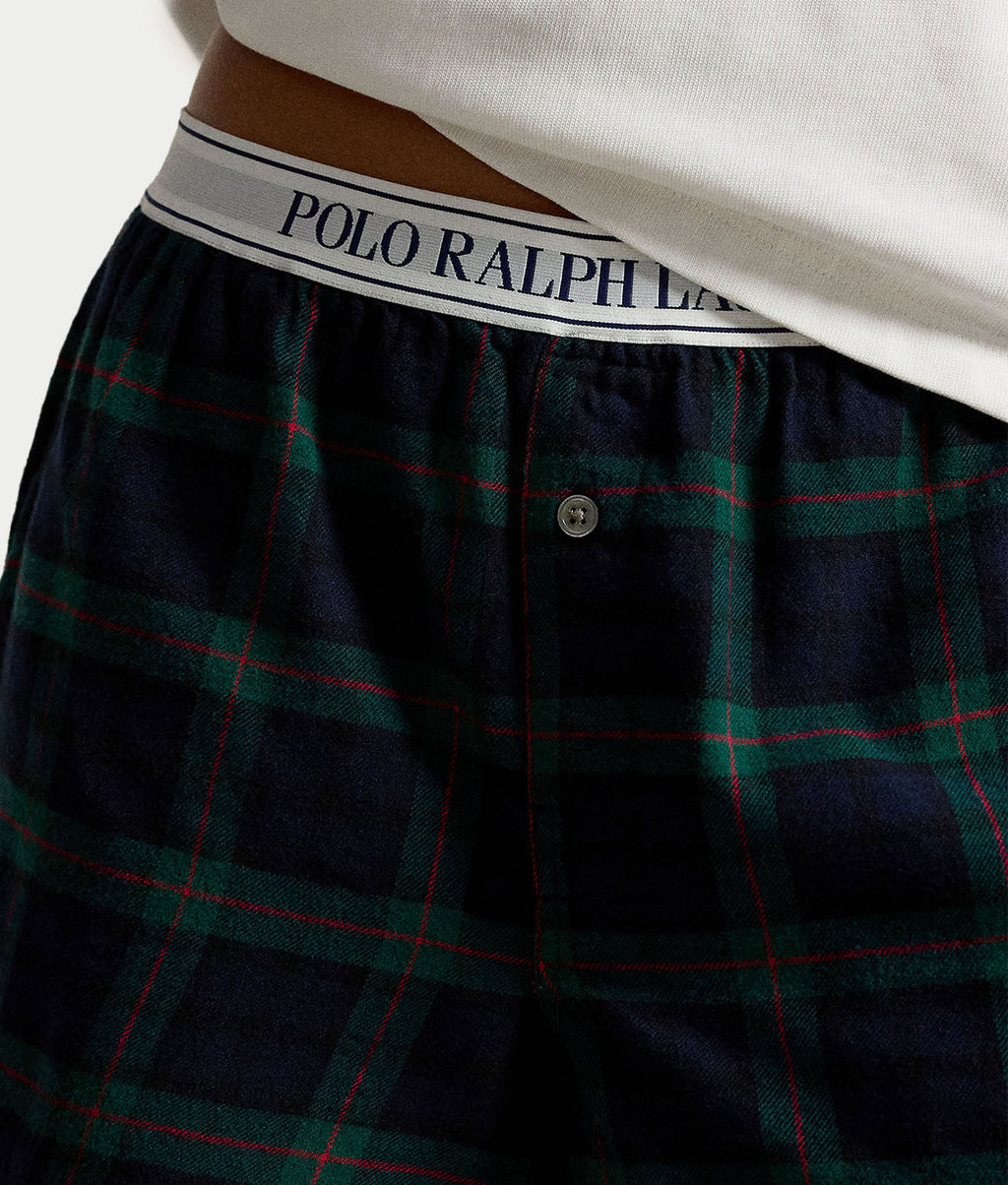 Plaid Flannel Sleep Boxer