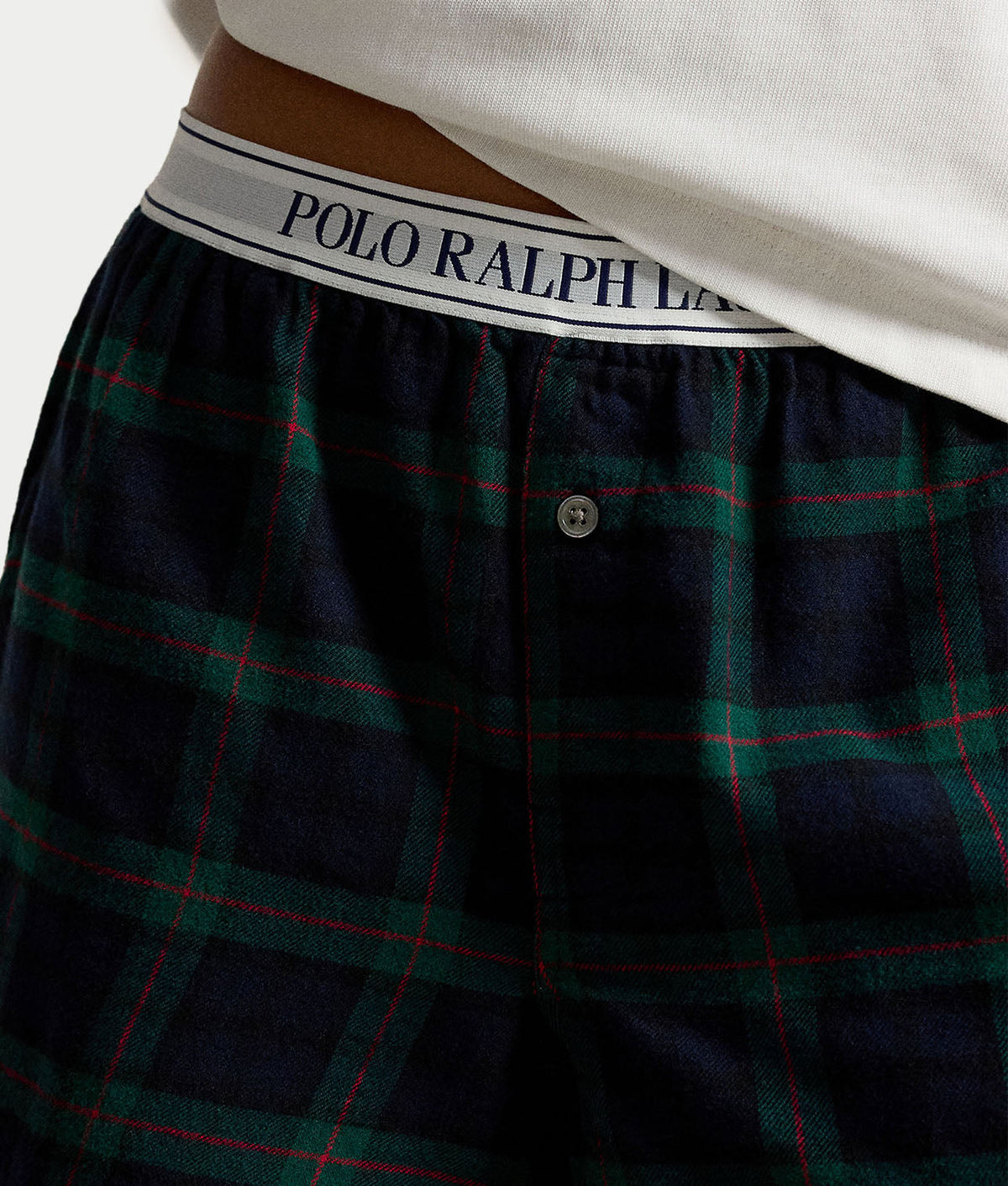 Plaid Flannel Sleep Boxer
