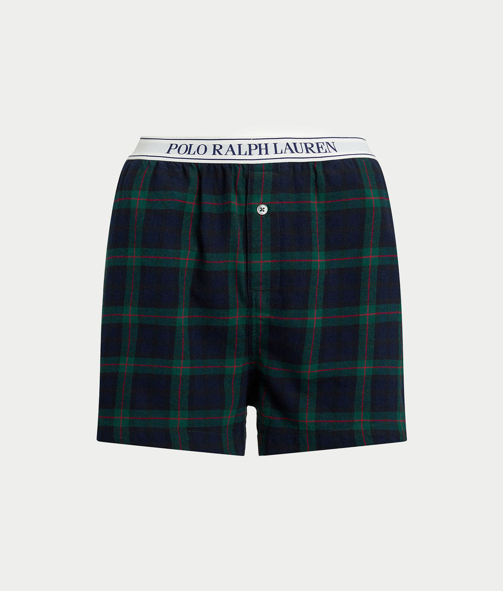 Plaid Flannel Sleep Boxer