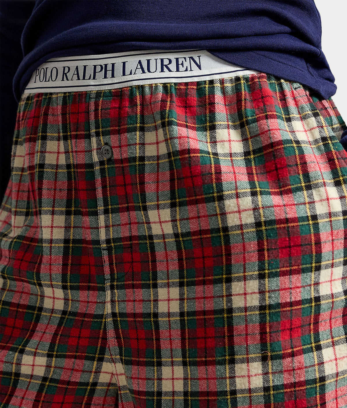 Plaid Flannel Sleep Boxer