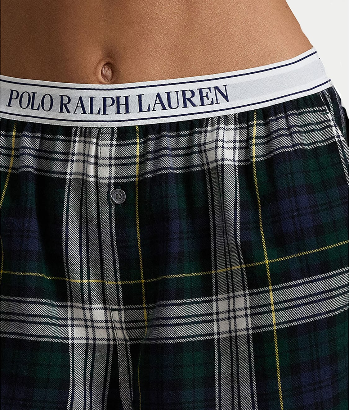 Plaid Flannel Sleep Boxer