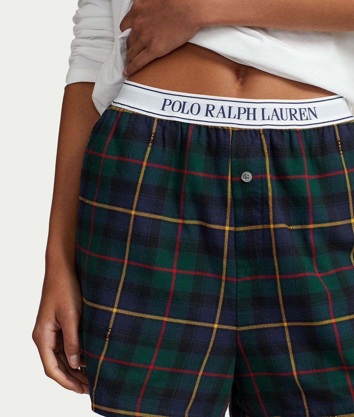 Plaid Flannel Sleep Boxer