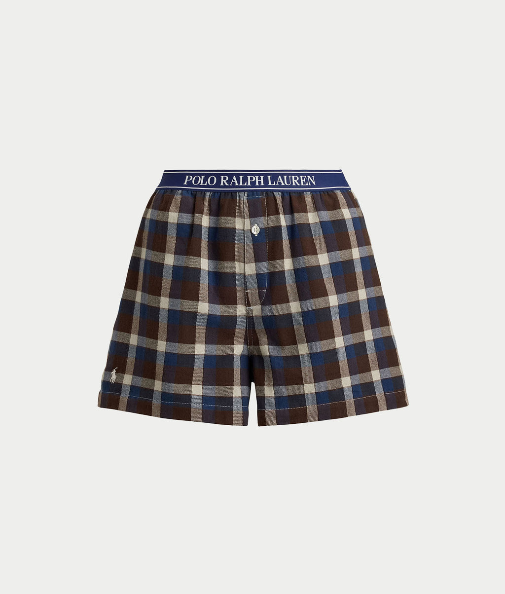Plaid Flannel Sleep Boxer