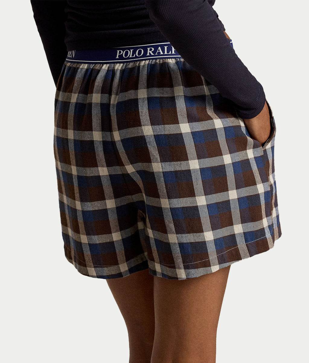 Plaid Flannel Sleep Boxer