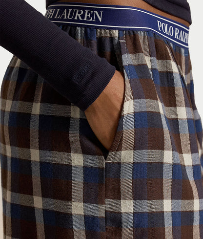 Plaid Flannel Sleep Boxer