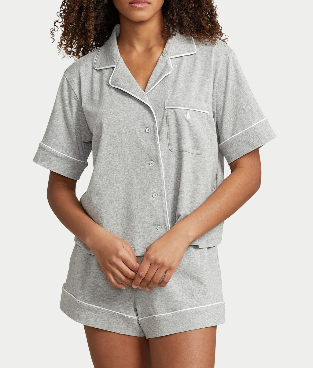 The Audrey Knit Pajama Short Set
