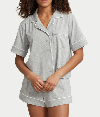 The Audrey Knit Pajama Short Set