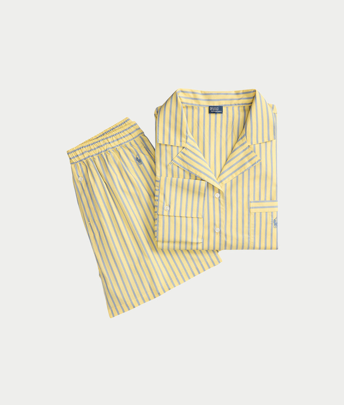 Woven Boxer Pajama Set