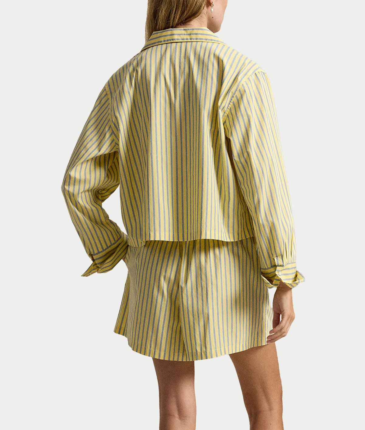 Woven Boxer Pajama Set
