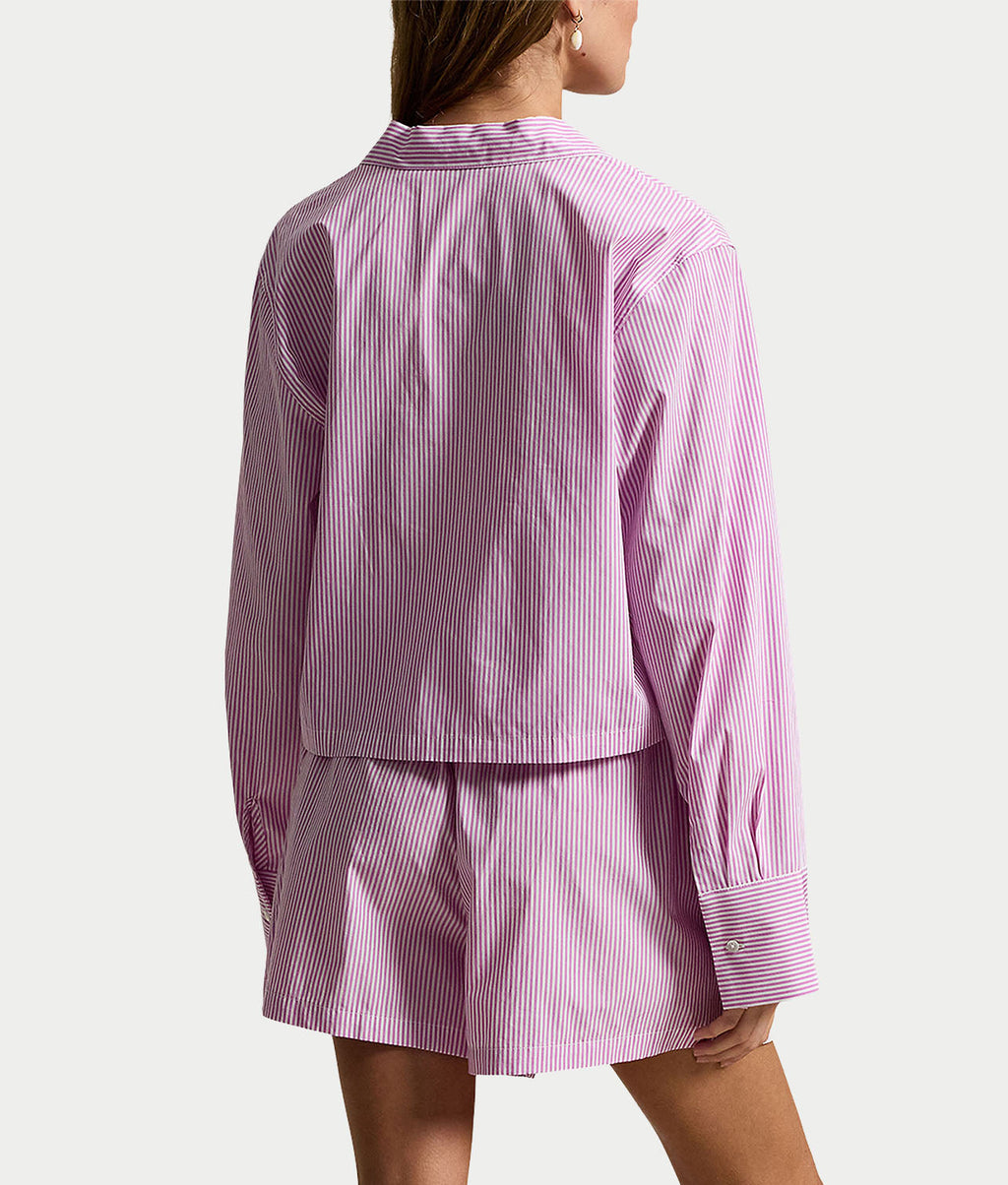 Woven Boxer Pajama Set