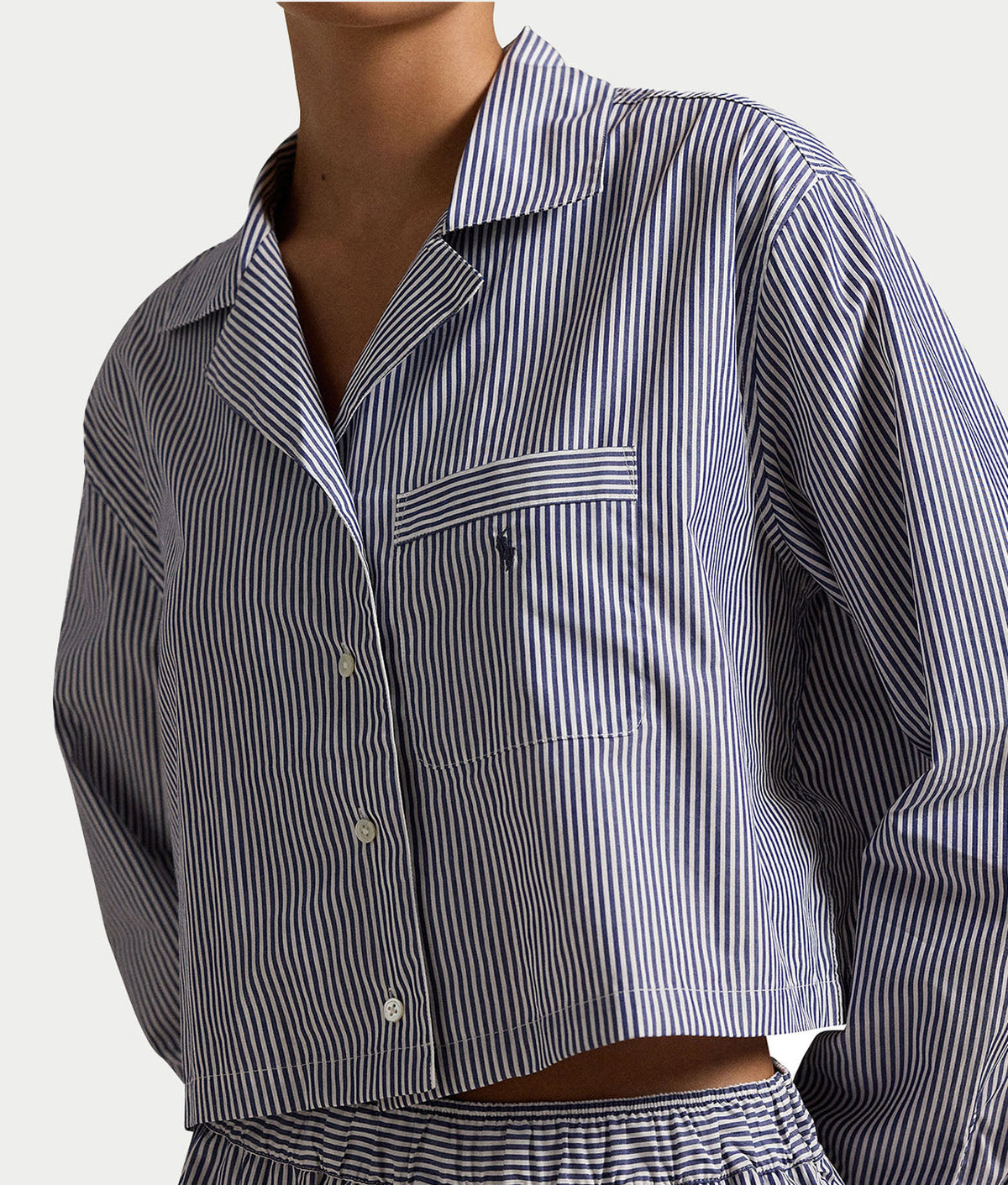 Woven Boxer Pajama Set