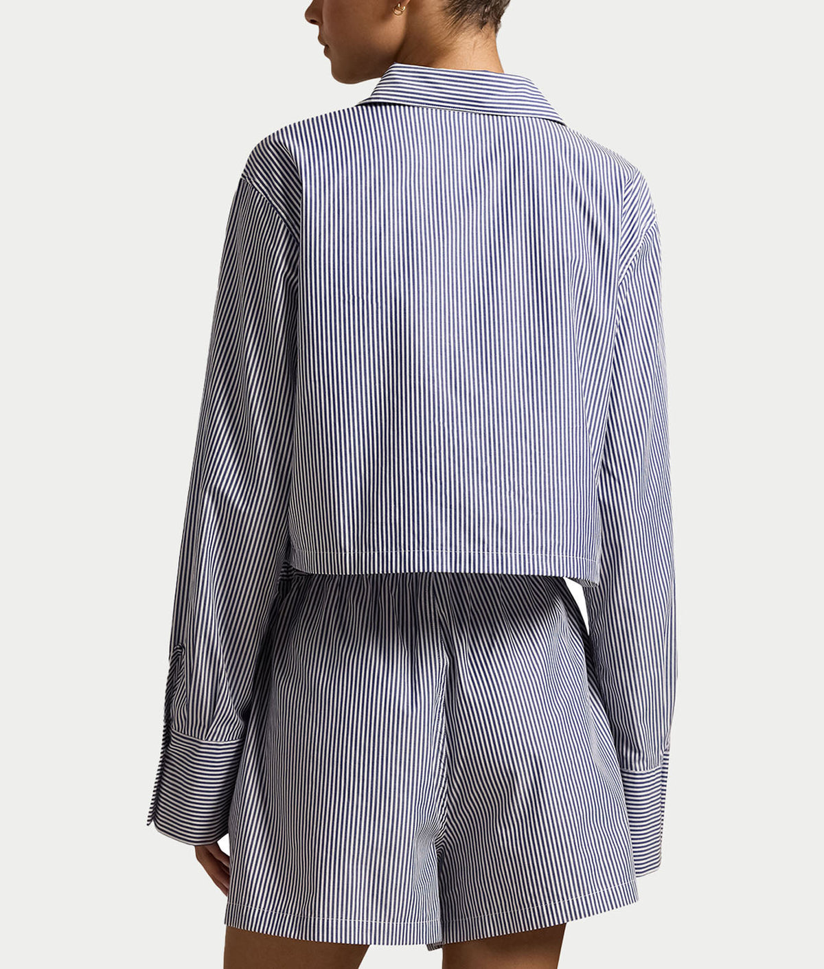 Woven Boxer Pajama Set