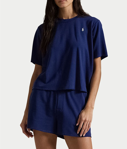 Polo Club Terry Short Sleeve Short Set